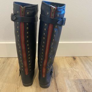 Journee Spokane Medium Calf Boot size 8